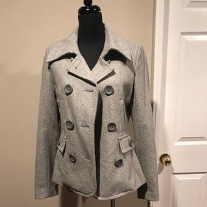 Wool gray coat